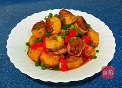 煎釀豆腐的做法图解8