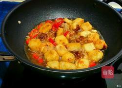 煎釀豆腐的做法图解7