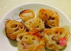 玫瑰花饺子的做法图解4