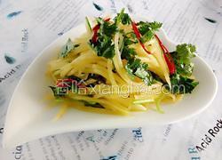 呛拌香菜土豆丝