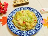 锅炝圆白菜