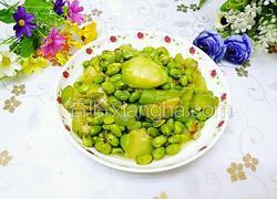 丝瓜炒毛豆