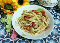 茭白肉丝