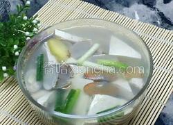 蛤蜊豆腐汤