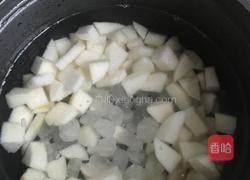 电饭锅版冰糖雪梨的做法图解4
