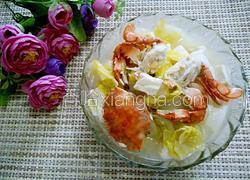 螃蟹白菜炖豆腐