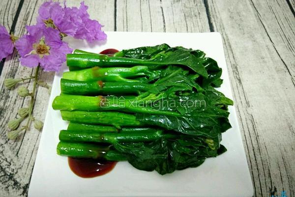 白灼芥蓝