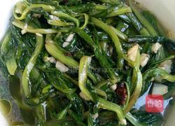 蒜香油麦菜的做法图解7