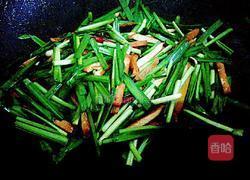 韭菜炒香干的做法图解4