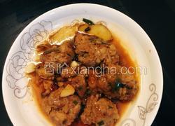 红烧肉丸子（狮子头）