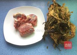 菜干汤的做法图解1