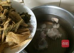 菜干汤的做法图解5