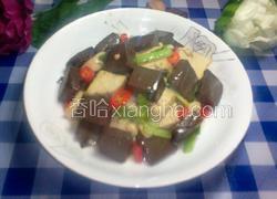 鸡血炒豆腐