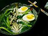 蔬菇乌冬面