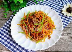 青椒胡萝卜炒肉丝