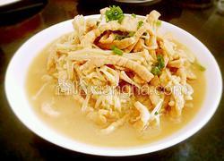 金针菇炒肉丝