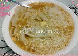 美味鸡蛋汤饺面
