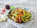 羊肉炒芹菜