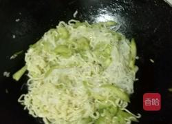 茄丝炒面的做法图解8