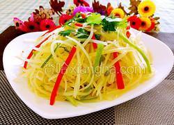 呛拌香菜土豆丝