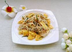 金针菇炒鸡蛋