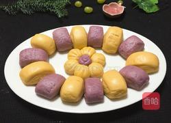 南瓜紫薯馒头的做法图解12
