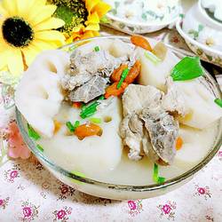 菜脯莲藕煲排骨