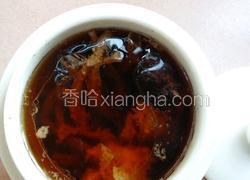 茶树菇煲排骨汤
