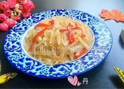 清脆白萝卜丝
