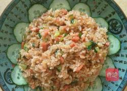 酱油炒饭的做法图解3