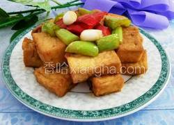 油豆腐炒辣椒