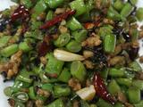 梅干菜四季豆肉沫