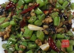 梅干菜四季豆肉沫的做法图解8