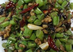 梅干菜四季豆肉沫