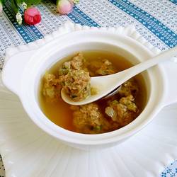 猪肉丸子汤的做法[图]