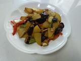 土豆烧香菇