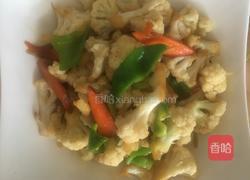 素炒菜花的做法图解4