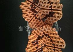 玫瑰花 华夫饼