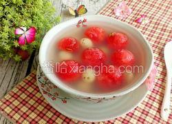 西瓜莲子羹