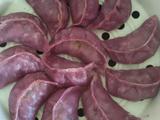 紫薯猪肉大葱饺子（紫薯皮）的做法[图]