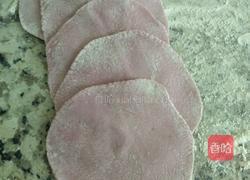 紫薯猪肉大葱饺子（紫薯皮）的做法图解5