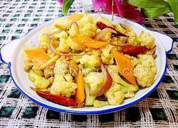 风味炒菜花