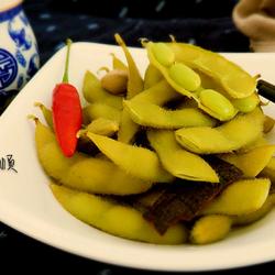 卤毛豆的做法[图]