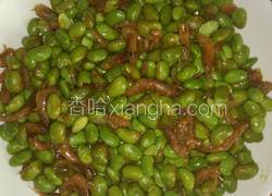 毛豆炒干虾