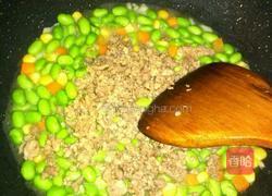 嫩黄豆炒瘦肉的做法图解9