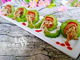 苦瓜培根金针菇卷