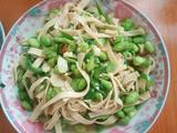 青豆炒千张