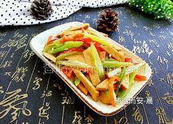 豆干炒芹菜