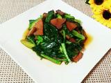 芥蓝炒腊肉