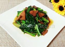 芥蓝炒腊肉
